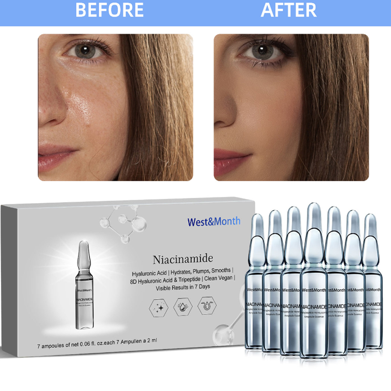 Hyaluronic Acid Facial Serum - 7ml*7pcs Ácido hialurónico Meso Cara Ampollas