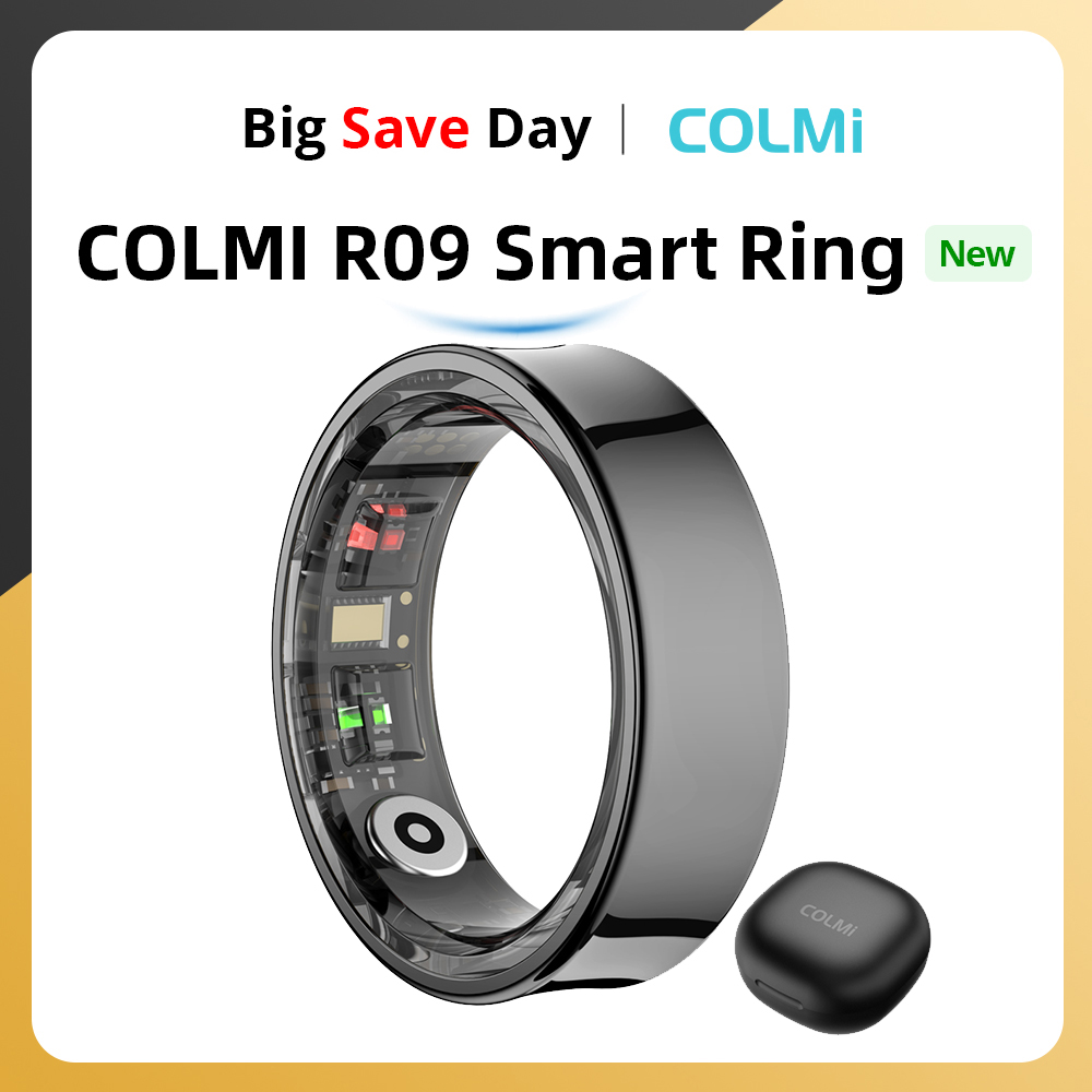 Health Monitors - 2024 COLMI R09 anillo inteligente hombres
