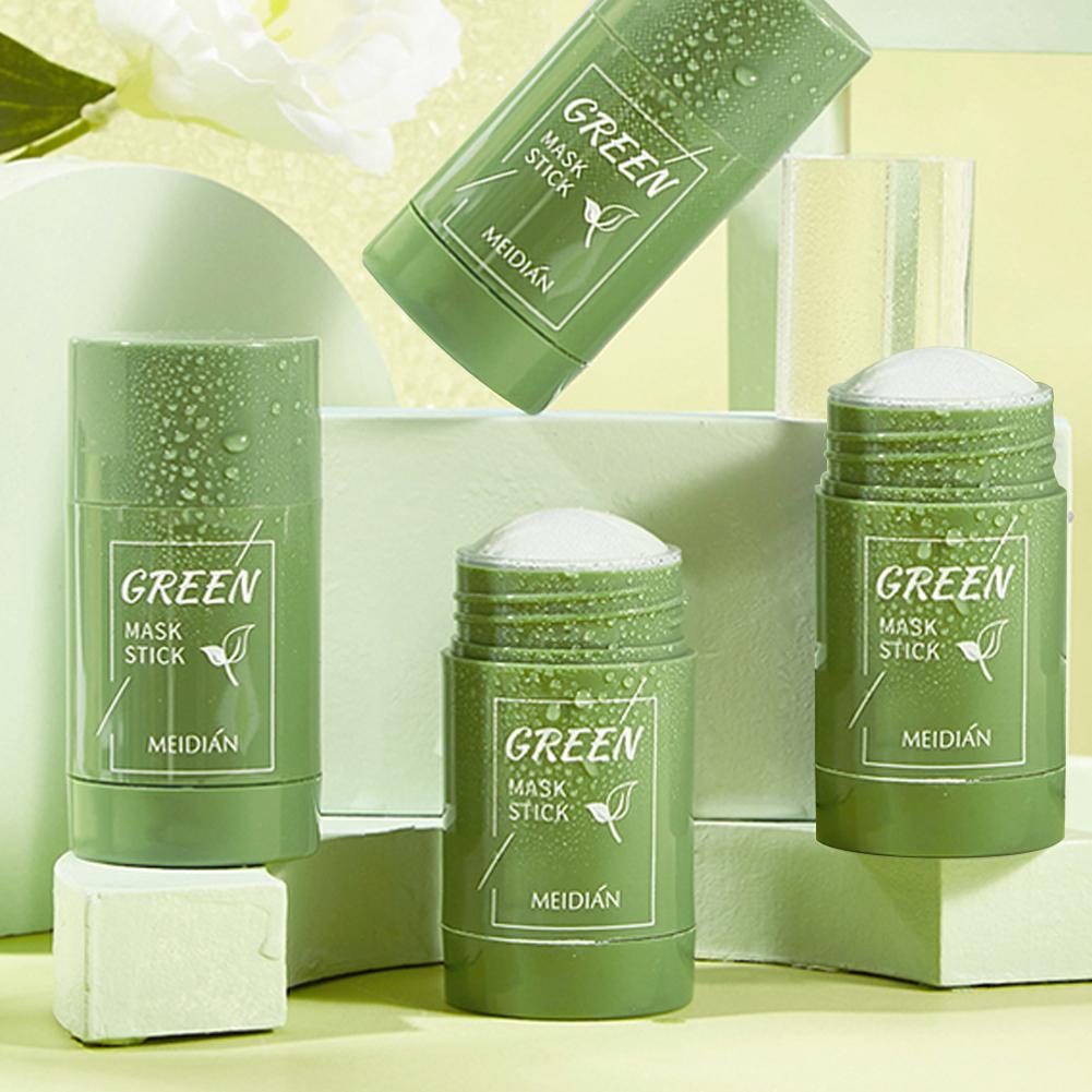 Green Tea Cleansing Clay Mask - Mascarilla Facial de té verde sólido,