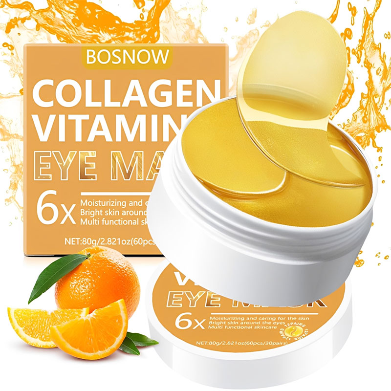 Collagen Under Eye Patches - 30 pares de parches para ojos,