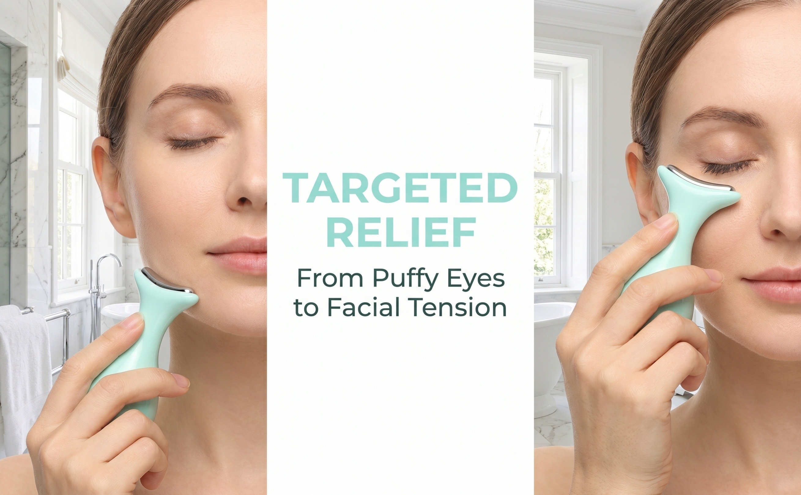Face Ice Roller Puffiness - Rodillo Facial de Hielo con Superficie