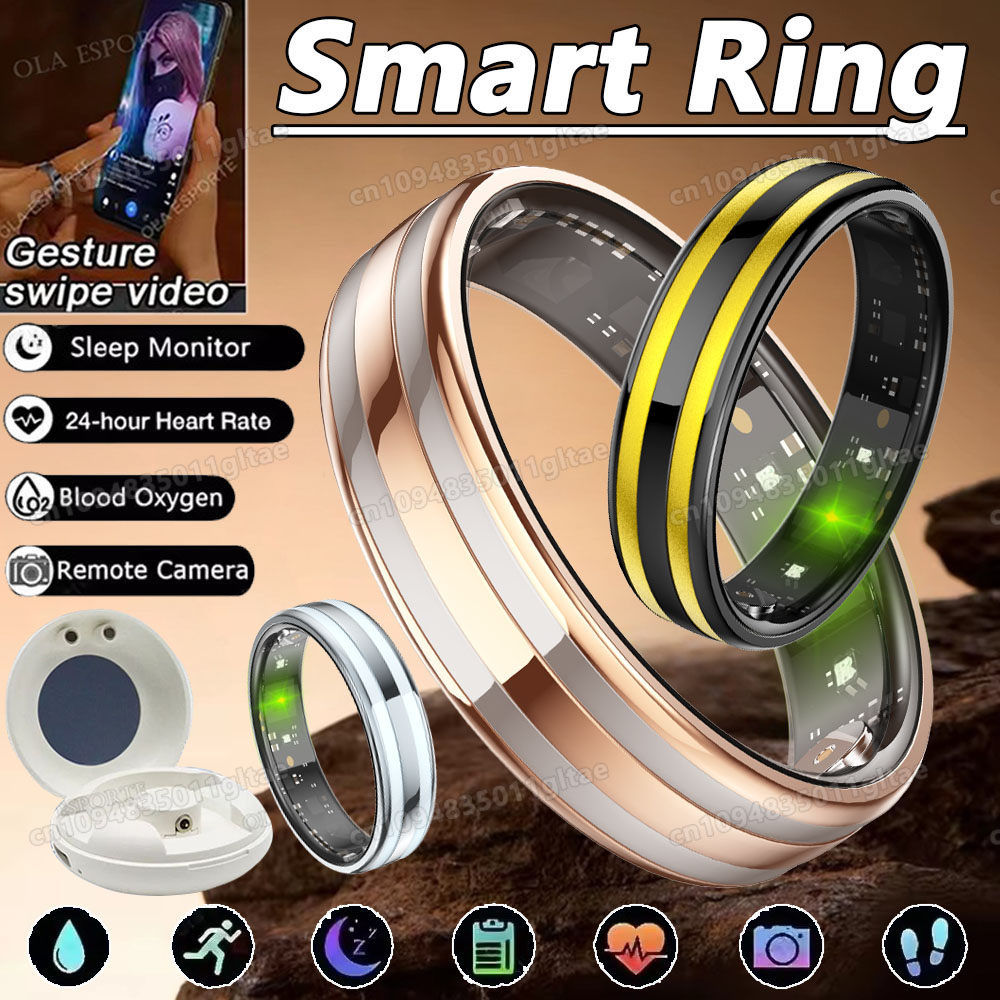 Health Monitors - Anillo inteligente con detección de gestos,