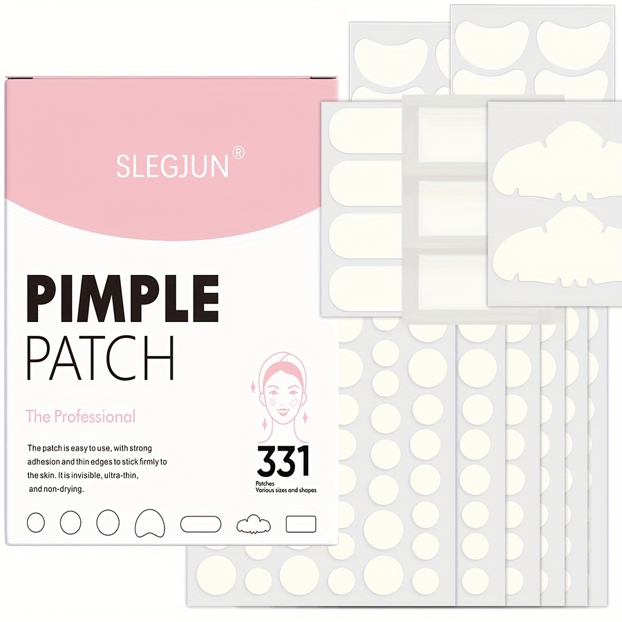 Hydrocolloid Pimple Patch - Parches grandes para espinillas para la