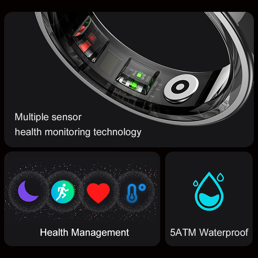 2024 COLMI R09 anillo intelige - Health Monitors reseña y precio