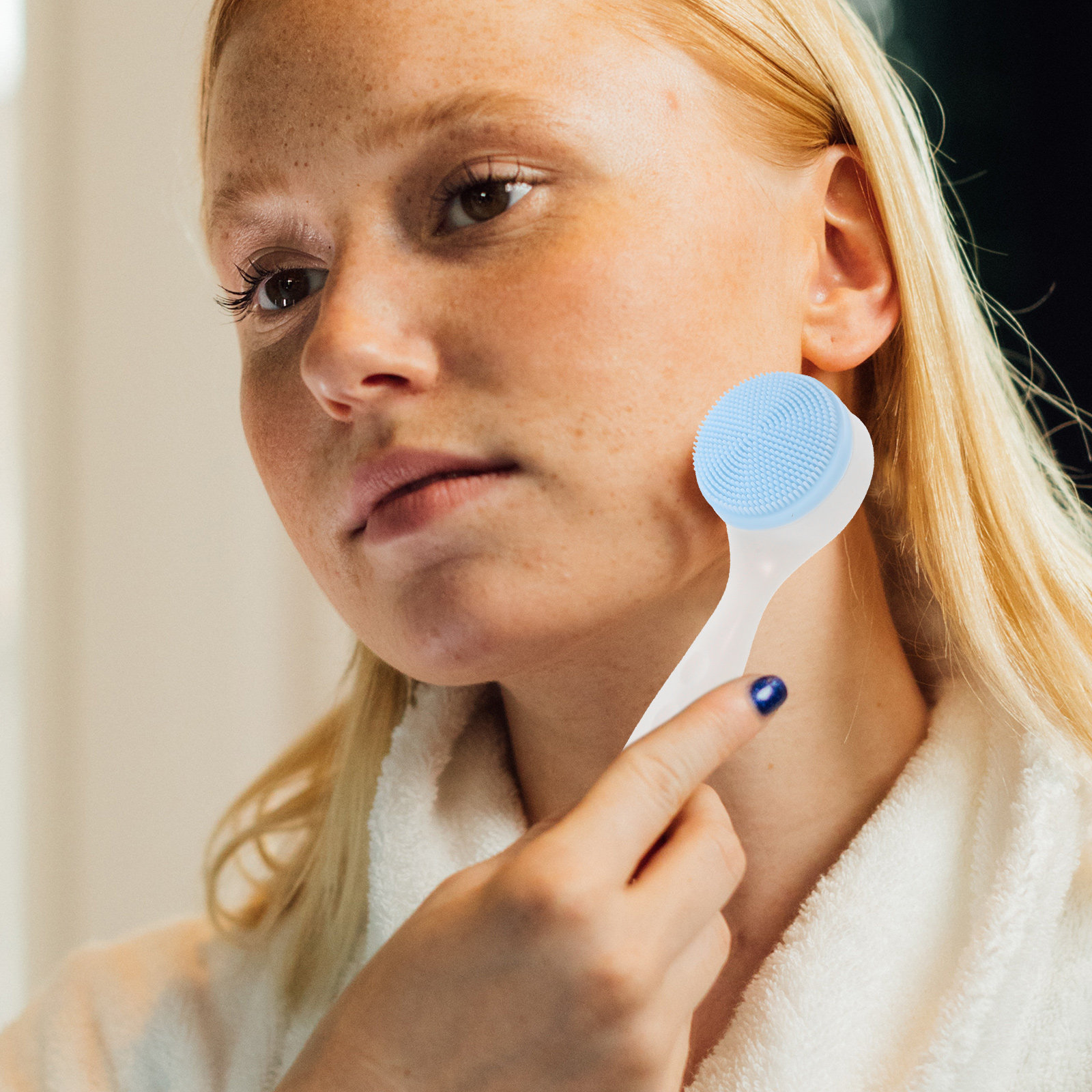 Cepillo facial de silicona par - Silicone Face Scrubber Electric reseña y precio