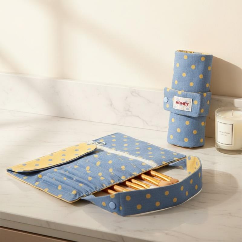 Estuche para lápices con diseñ - Makeup reseña y precio