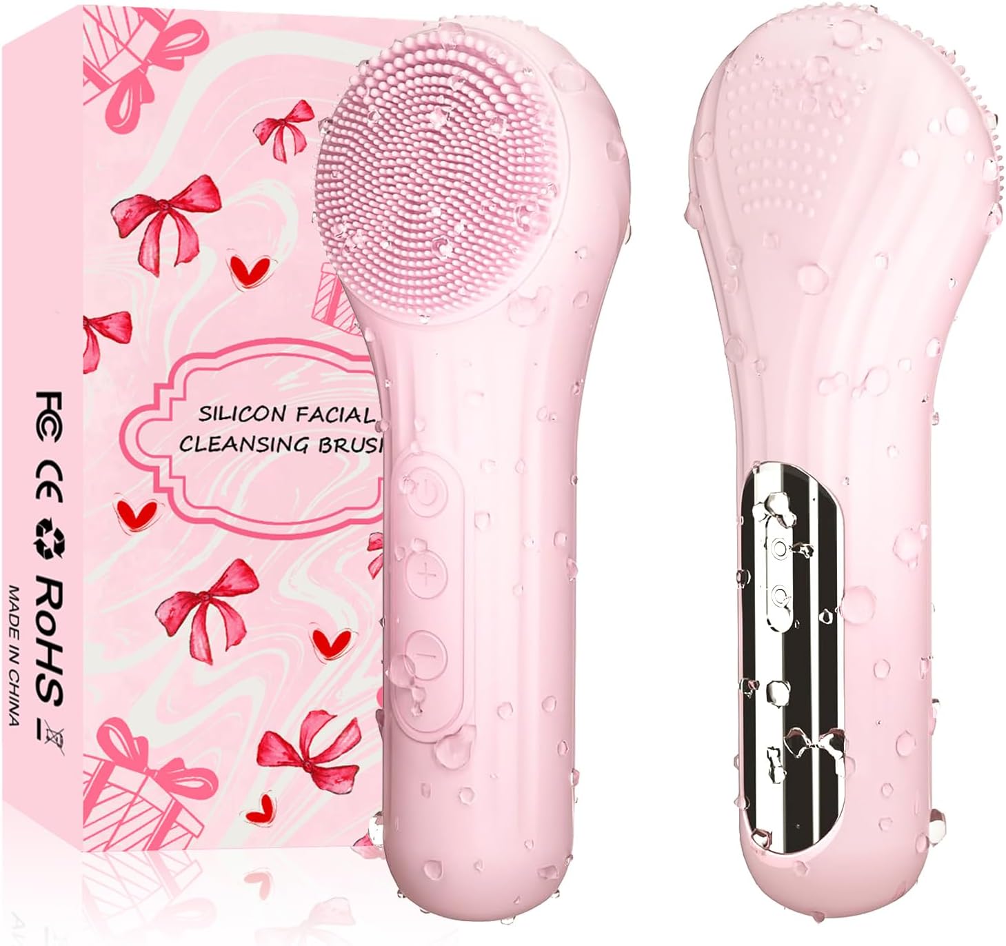 Depurador facial de silicona,  - Silicone Face Scrubber Electric reseña y precio