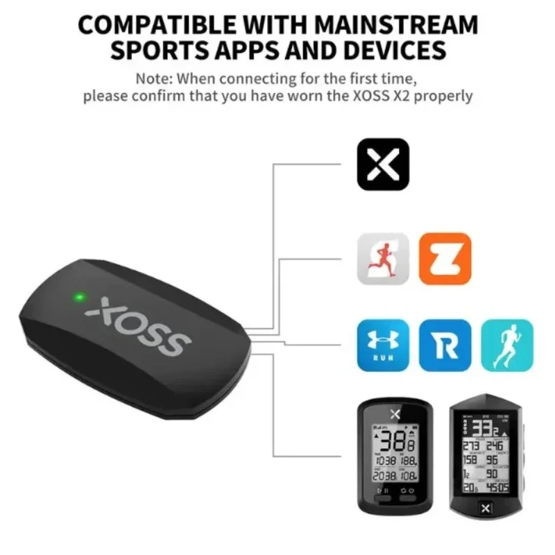 Sensor de Ritmo Cardíaco XOSS  - Health Monitors reseña y precio