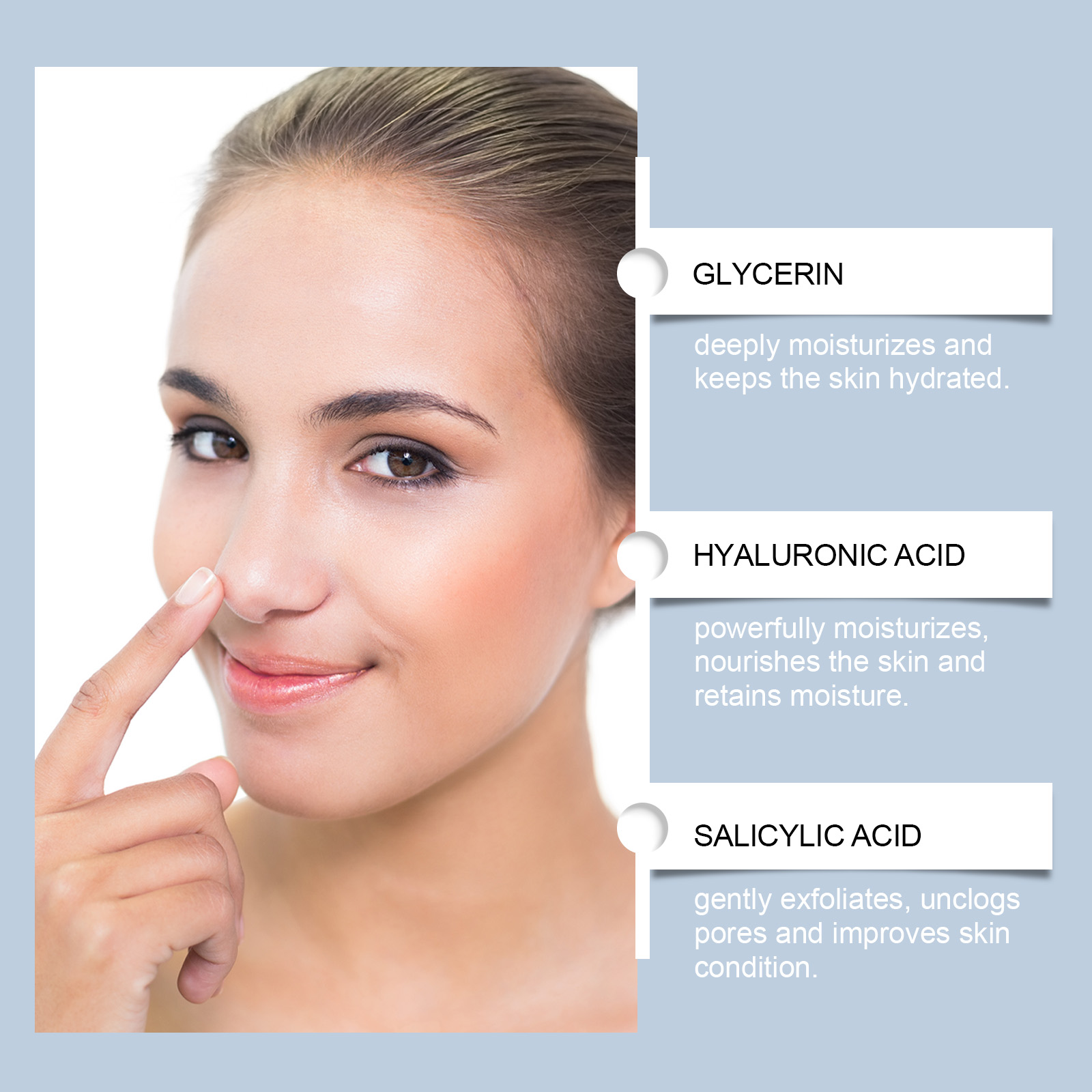 Tiras de poros de nariz de áci - Salicylic Acid Blackhead Remover reseña y precio
