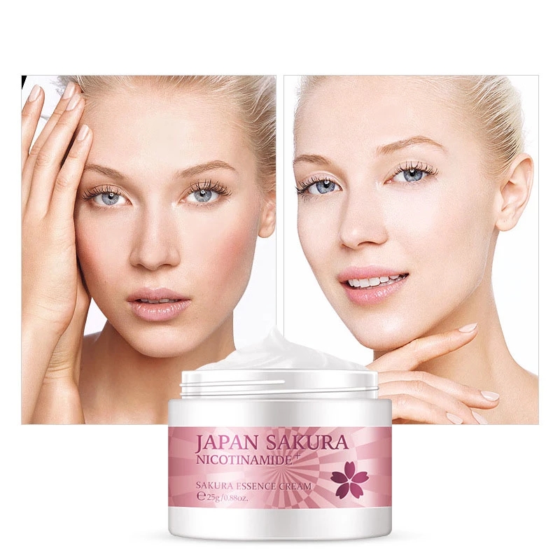 LAIKOU-suero Sakura y crema fa - Niacinamide Pore Shrinking Essence reseña y precio