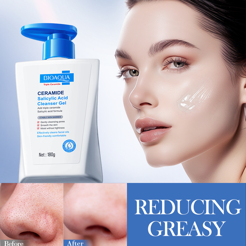 Gel Limpiador con Ceramida y Á - Salicylic Acid Blackhead Remover reseña y precio