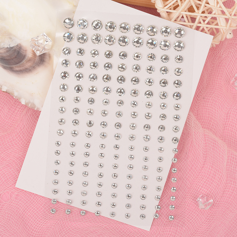 Diamantes de imitación blancos - Nail Art reseña y precio