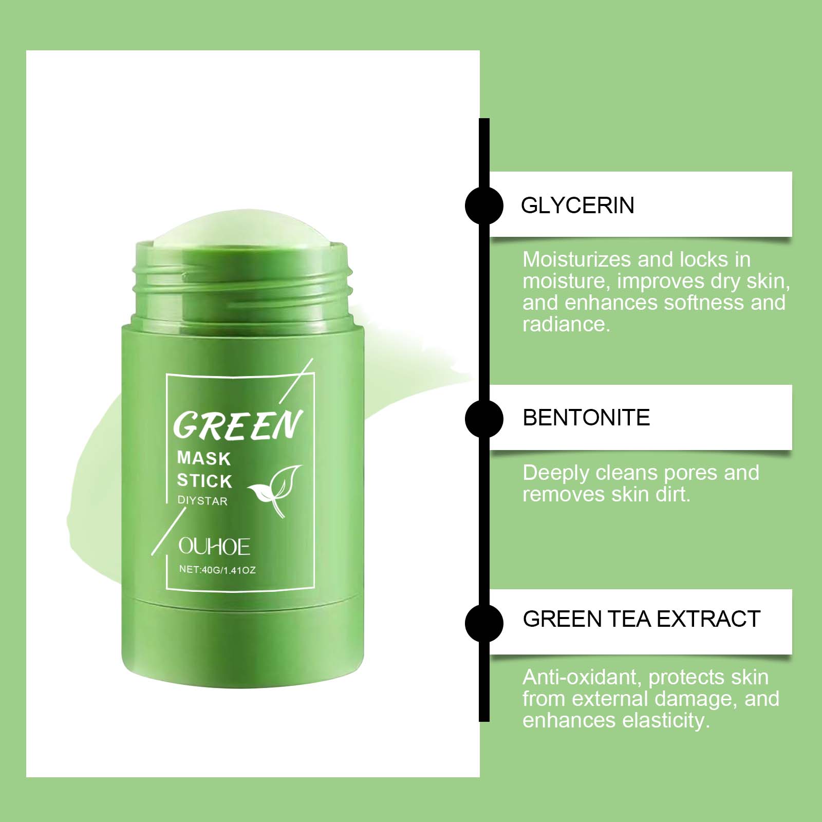 Mascarilla Limpiadora Profunda - Green Tea Cleansing Clay Mask reseña y precio