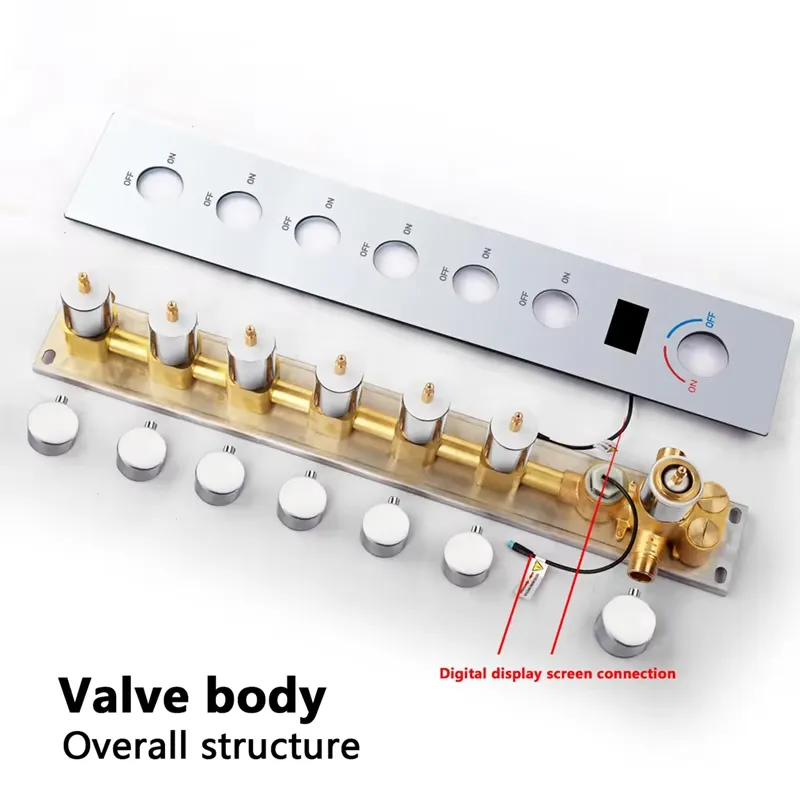 Sistema de Ducha de Techo Inte - Massage reseña y precio
