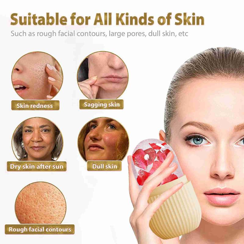 1 pieza de rodillo facial de h - Face Ice Roller Puffiness reseña y precio