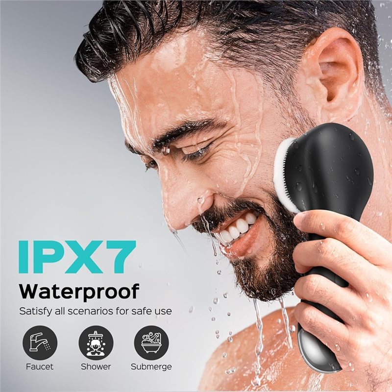 AA20-Escobilla limpiadora faci - Silicone Face Scrubber Electric reseña y precio