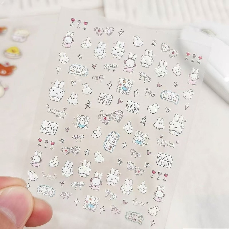 Pegatinas para uñas de dibujos - Nail Art reseña y precio