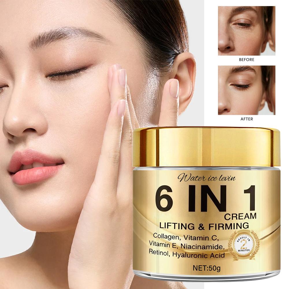 Crema antiarrugas 6 en 1 con c - Retinol Anti Wrinkle Cream reseña y precio