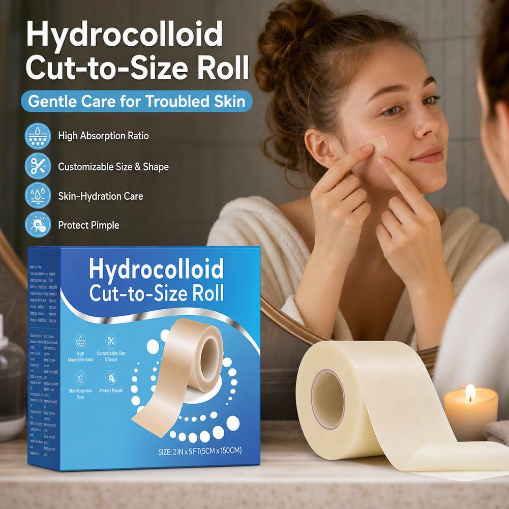 Rollo de Parches Hidrocoloides - Hydrocolloid Pimple Patch reseña y precio
