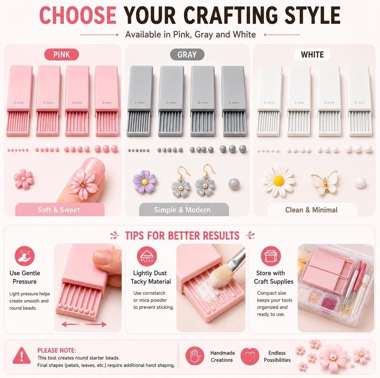 Juego de 4 Herramientas para H - Nail Art reseña y precio