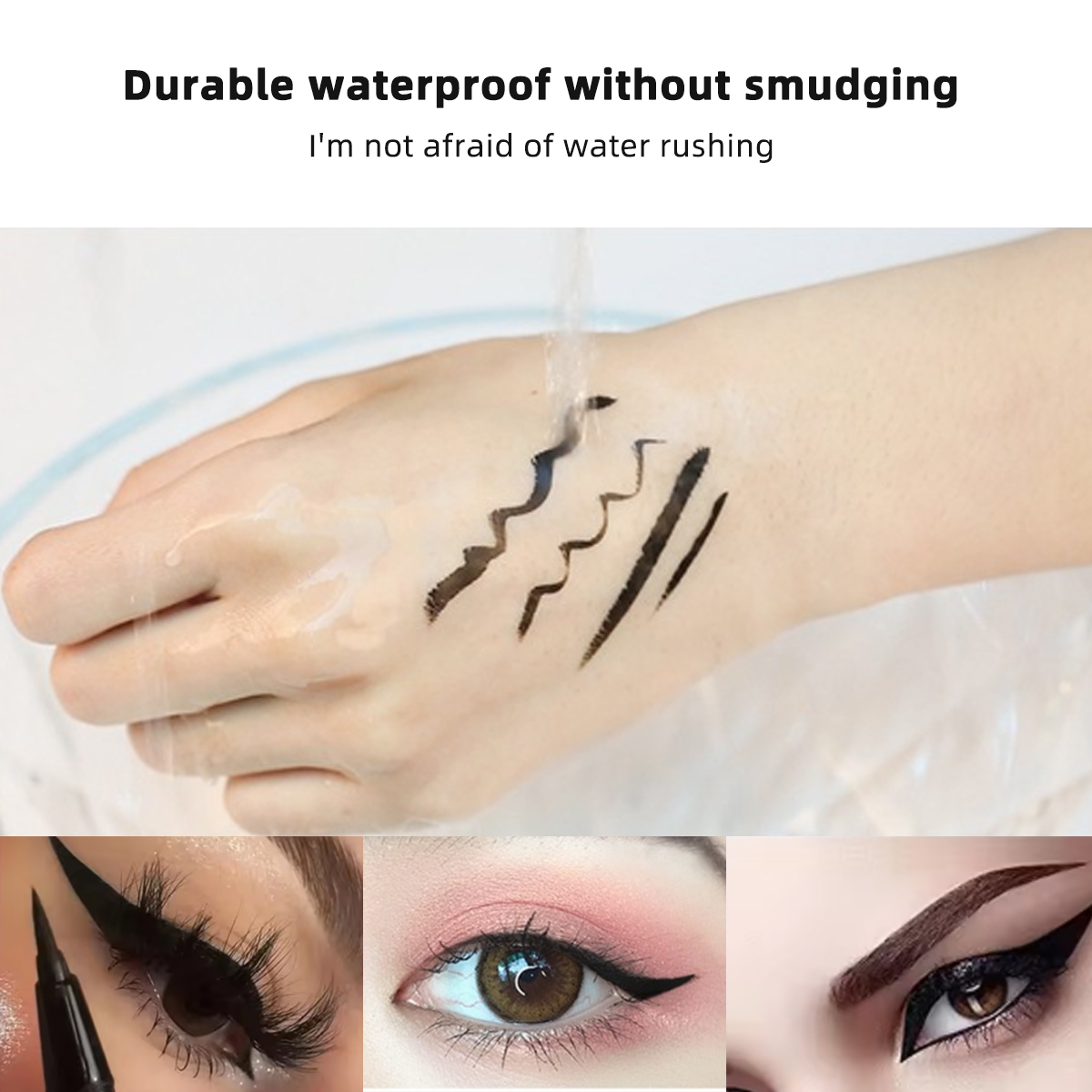 1/5 Piezas Delineador Líquido  - Waterproof Liquid Eyeliner Pen reseña y precio