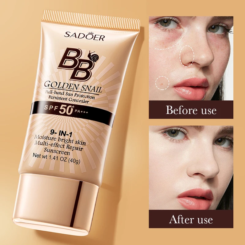 Protector solar SPF50 BB Cream - Spf 50 Waterproof Sunscreen reseña y precio