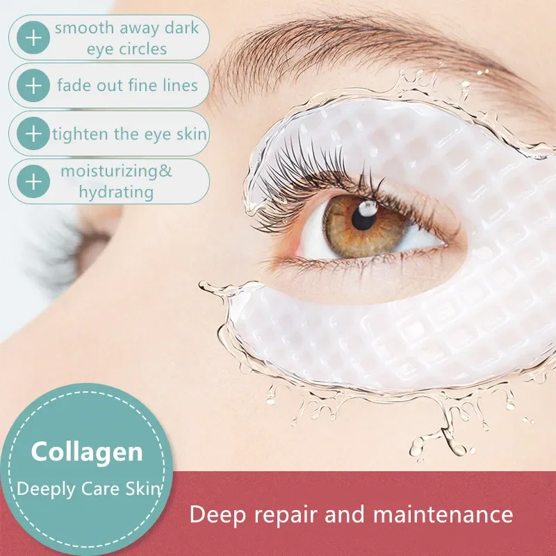 Parches para eliminar arrugas, - Collagen Under Eye Patches reseña y precio