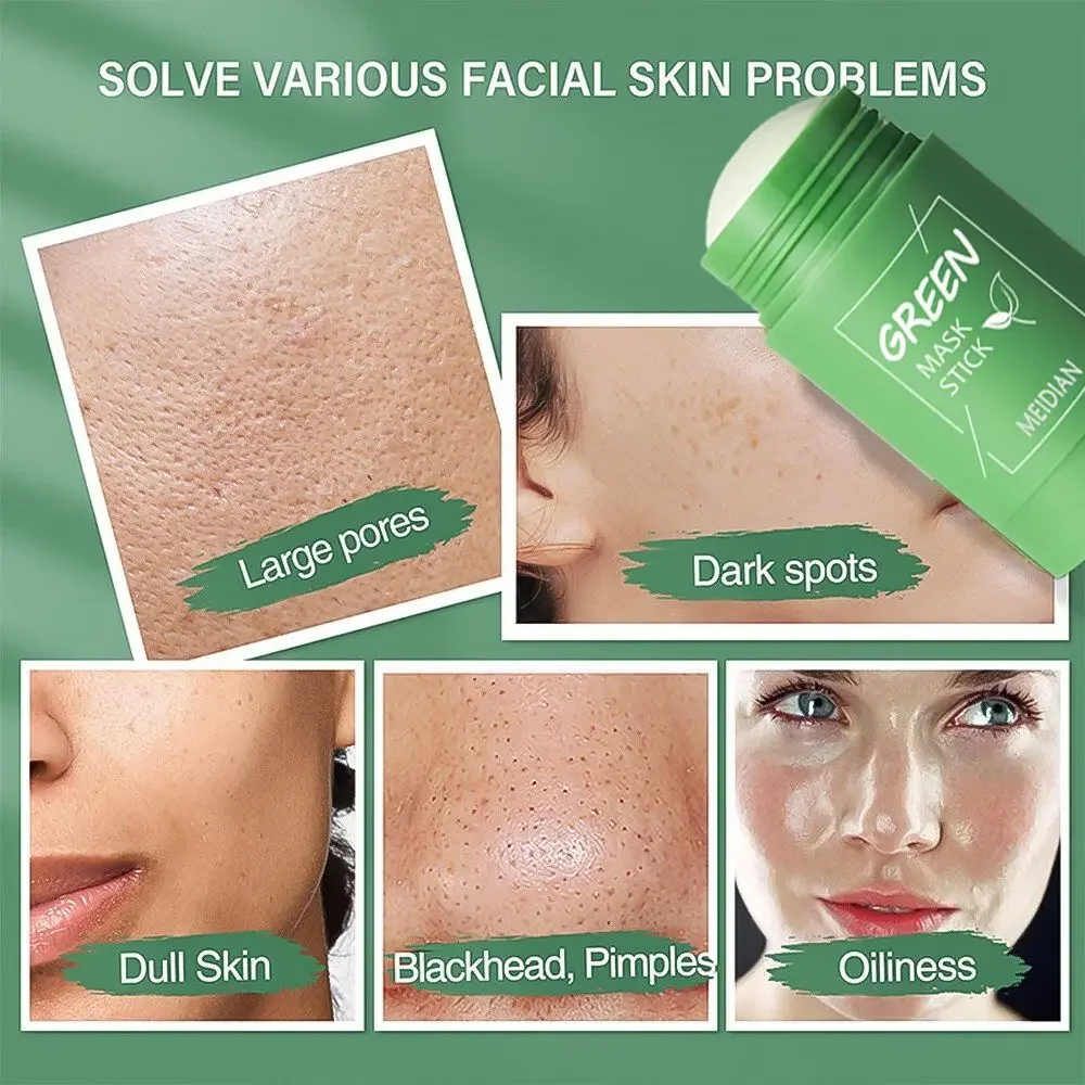 Palo de mascarilla de té verde - Green Tea Cleansing Clay Mask reseña y precio