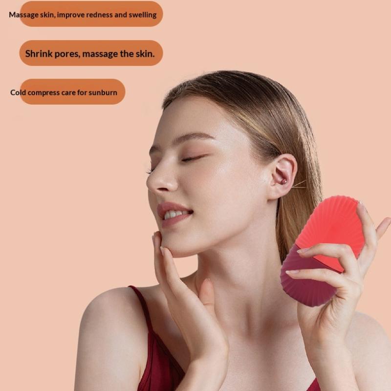 Molde de silicona para hielo,  - Face Ice Roller Puffiness reseña y precio