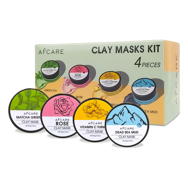 Juego de 4 mascarillas faciale - Green Tea Cleansing Clay Mask reseña y precio