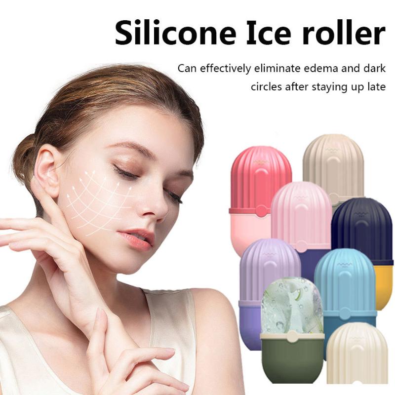 Rodillo Facial de Silicona par - Face Ice Roller Puffiness reseña y precio