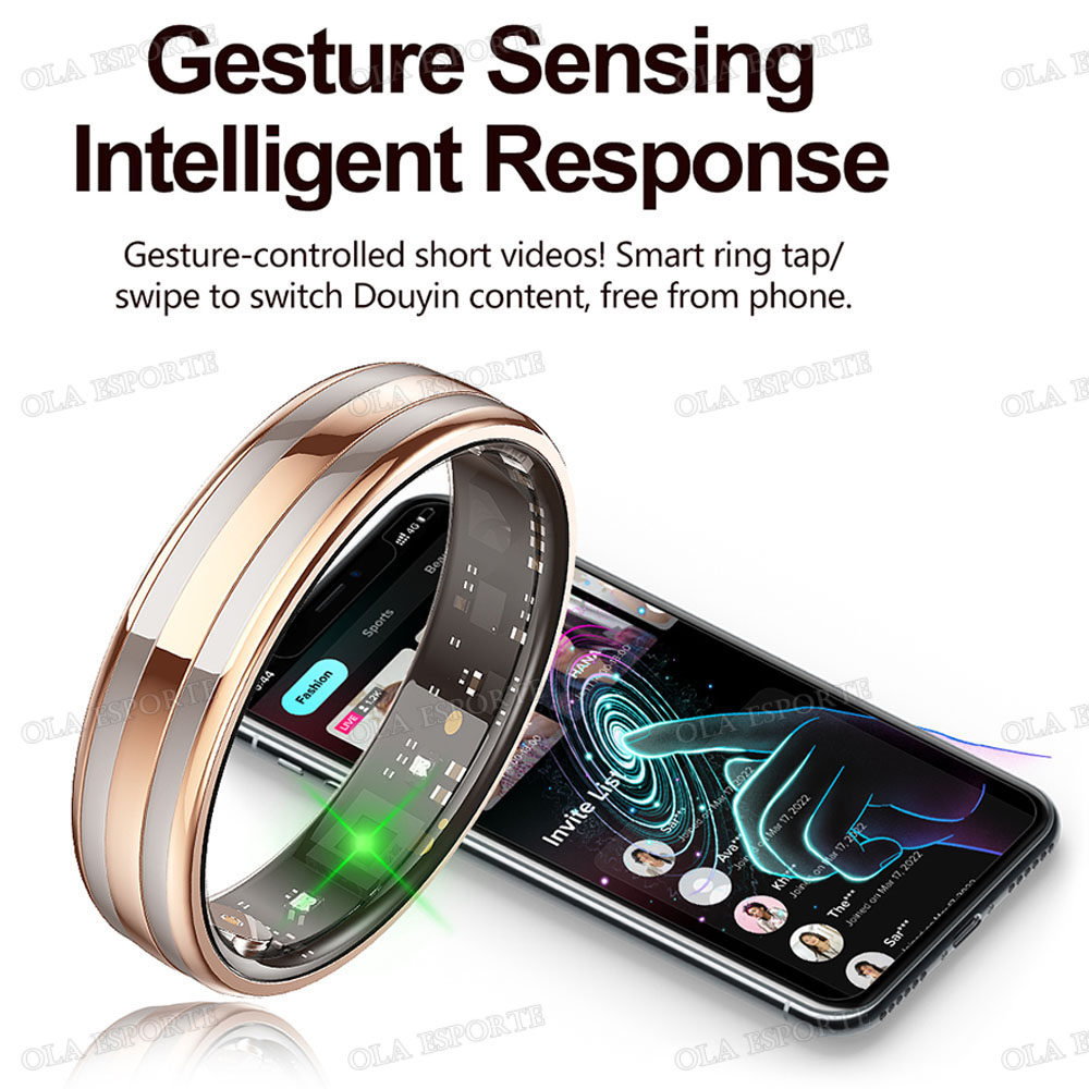 Anillo inteligente con detecci - Health Monitors reseña y precio