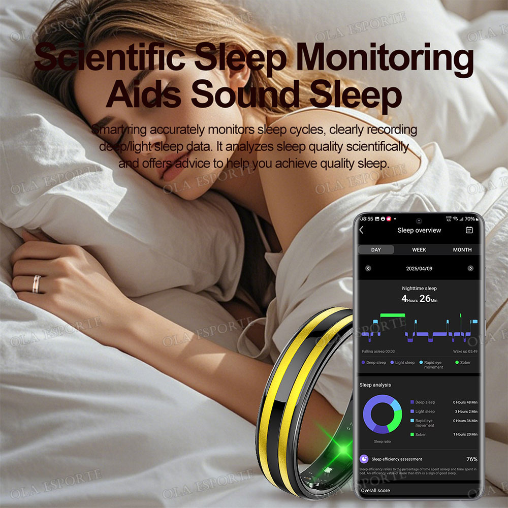 Anillo inteligente con detecci - Health Monitors reseña y precio