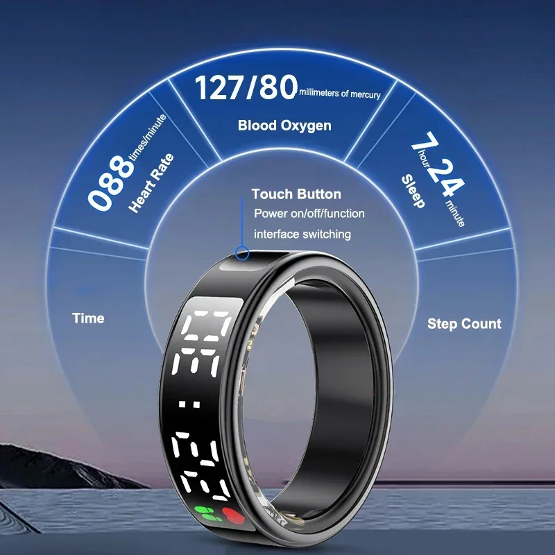 Anillo inteligente para hombre - Health Monitors reseña y precio