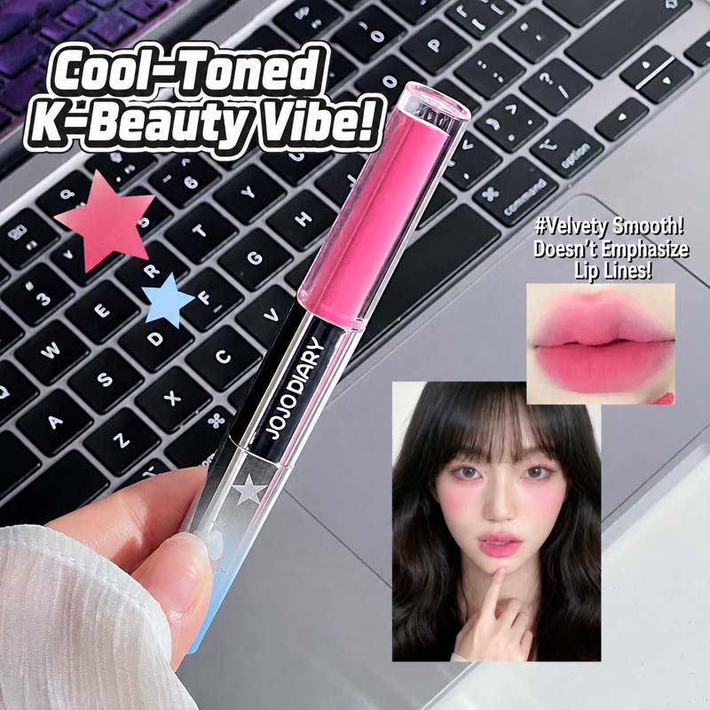 JOJO DIARY Brillo Labial de Do - Matte Velvet Lip Tint Long Lasting reseña y precio